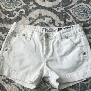 Miss Me Shorts - White - Size 29 Like New